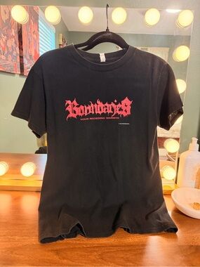 BOUNDARIES "YOUR RECEDING WARMTH" TEE